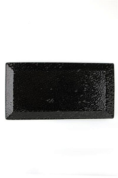 Тарелка прямоугольная 32CM BLACK MOSS