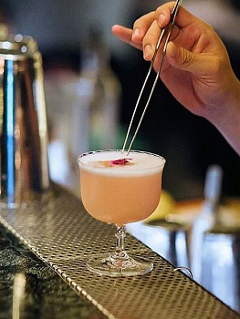 Бокал для коктейлей 270 мл, D=91, H=112 мм "Orient Rims"