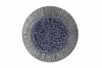 Тарелка мелкая 17 см, без борта IRIS BLUE