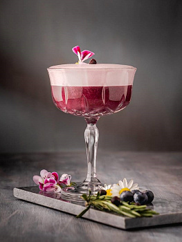 Бокал для коктейлей RCR 355 мл, D=100, H=140 мм "Opera"