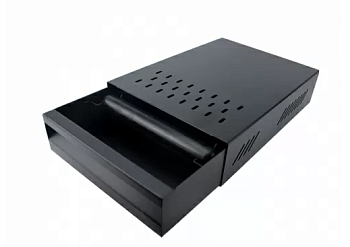 Нок-бокс металлический для кофейного жмыха 38*26*10 см, P.L.- Barbossa