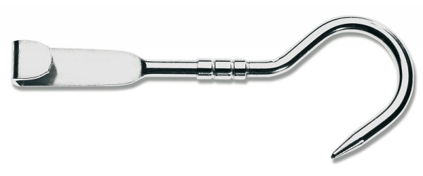 Крюк для мяса l=28 см. d=6 см. нерж. (180 кг) вращающ. Icel /1/ АКЦИЯ