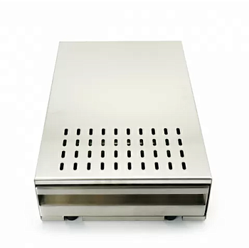 Нок-бокс металлический для кофейного жмыха 35*25*9,5 см, P.L.- Barbossa