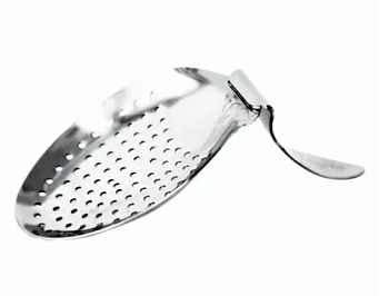 Жулеп-стрейнер барный The Bars изогнутая ручка, нержавеющая сталь