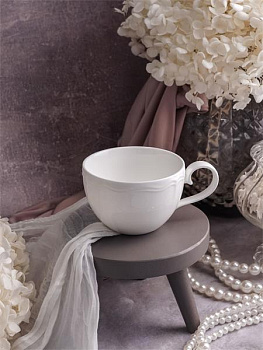 Чашка 350 мл, 13,5x10 см h 6,5 см, Grazia