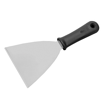 Шпатель 12,5 см черная пласт.ручка  P.L.