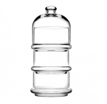 Набор трех емкостей PATISSERIE  с крышкой, 3*505мл