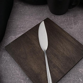 Нож рыбный, "Bramini" цвет серебро