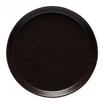 Тарелка с бортами D19.9 H2.4 см Costa Nova "Notos Latitude Black"