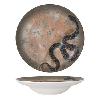 Тарелка глубокая D27 см, 450 мл. Bonna "Саванна"