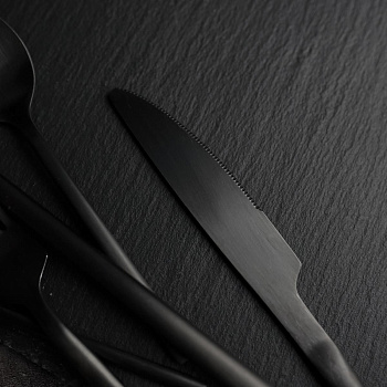 Столовый нож, "BLACK SAPPORO" цвет церный