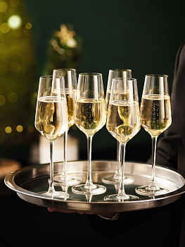 Бокал для шампанского 230 мл, D=50, H=210 мм "Дистинкшн"