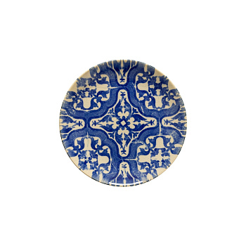 Тарелка фарфор D21.6 H2.8 см Costa Nova "Elements Algarve"