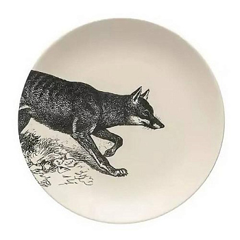 Тарелка круглая D21.6 H2.8 см Costa Nova "Elements" лиса