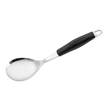 Ложка раздаточная с силиконовой ручкой 28см P.L.-SUN