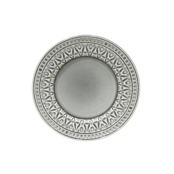 Тарелка салатная 22,2 см Costa Nova Cristal Grey