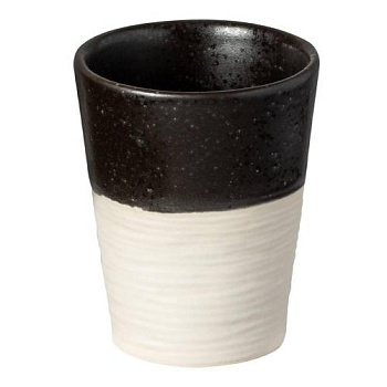Чашка 270 мл, D8.1 H10.6 cm Costa Nova "Notos Latitude Black"